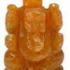 hoseki Certified Natural Orange Jade 1 inch 42 cts. Sto