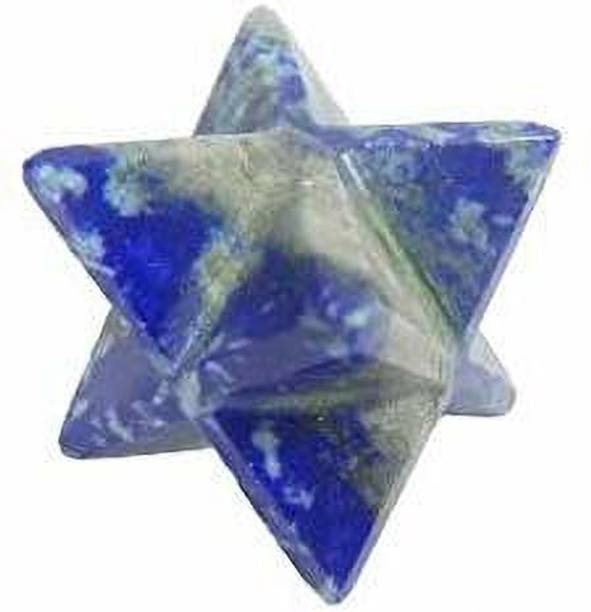 hoseki Natural lapis lazuli Merkaba Star stone Regular ...