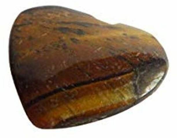 hoseki Natural Tiger's Eye Heart 57.6ct stone Regular A...