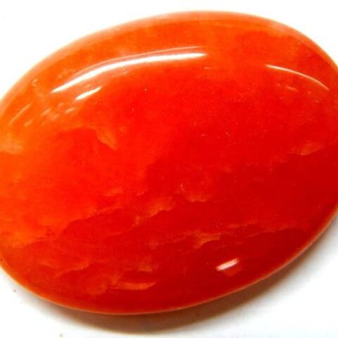 hoseki Orange Aventurine Cab Stone Regular Oval Crystal