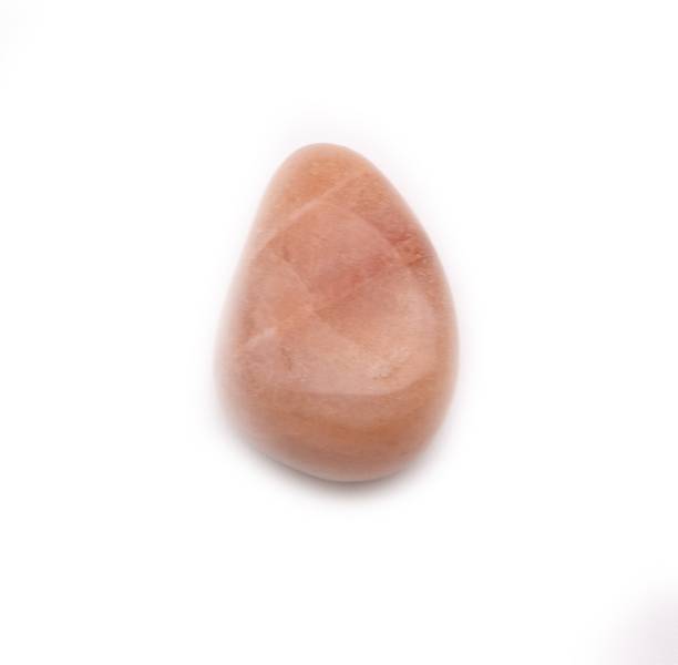 Plus Value Peach Moonstone Pocket Stone Regular Asymmet
