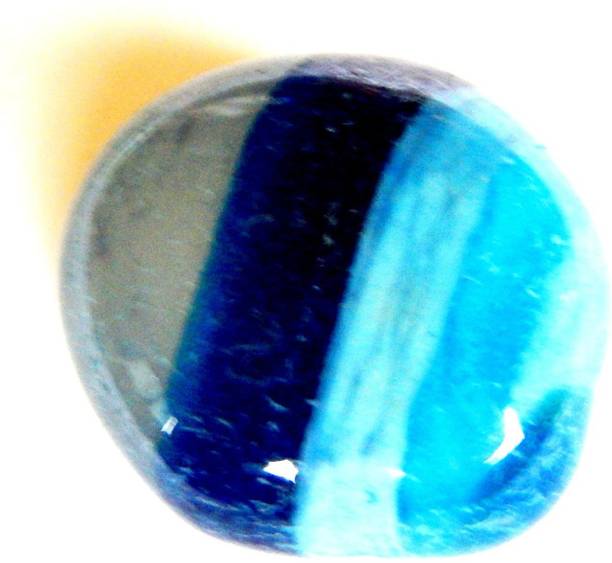 hoseki Rare Quality Blue Banded Onyx 76.5Cts stone Regu