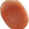 Shubhanjali Red Aventurine Thumb Worry Stone for reiki