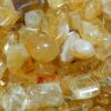 hoseki Yellow Sapphire Sunela Citrine Stone 24.3Cts sto...