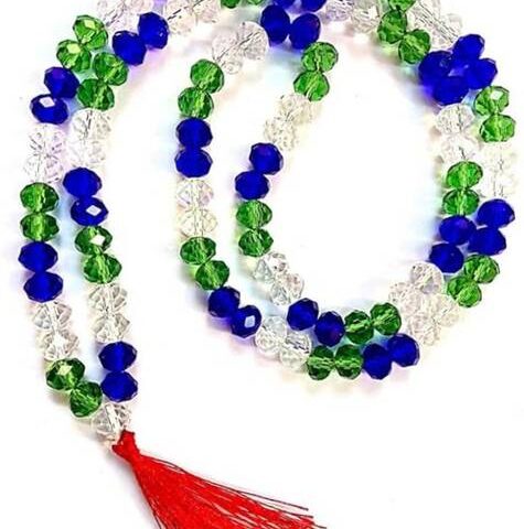 Agate Blue Green White Crystal Sapphire For Shani Budh ...