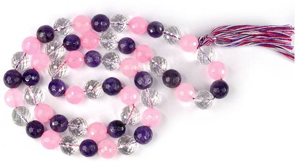 Natural Mind Body Soul 12 mm 58 Round Faceted Beads Mal