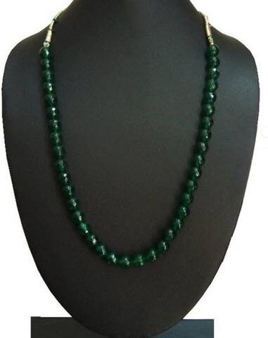 Maroon & Silver Stone stone for necklace, Elegant Maroon and Silv...