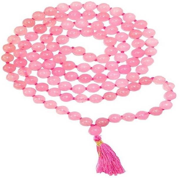 numeroastro Rose Quartz Mala For Men Women (6 MM Bead