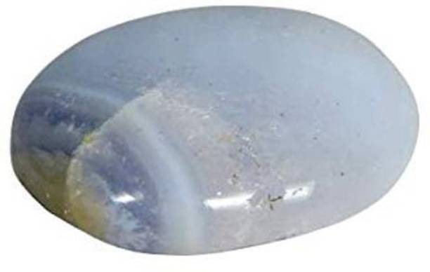 hoseki Natural Blue lace Agate 94.1ct Regular Oval Crys...