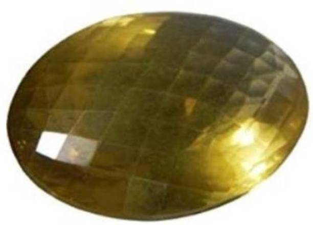 hoseki Natural Lemon Citrine stone 85.6ct Regular Oval