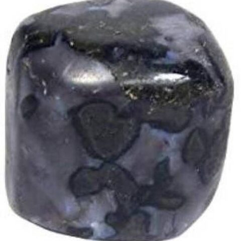hoseki Natural Merlinite Indigo Gabbro Reiki Crystal St...
