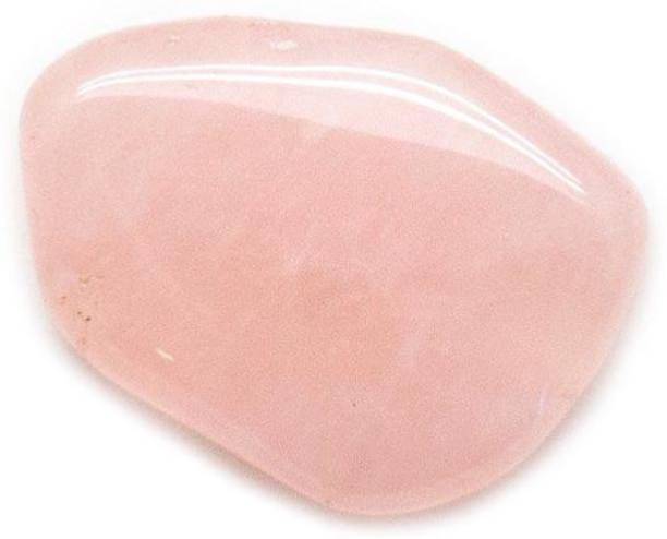 Raj Arts Natural Single Rose Quartz Tumble Stone Polish