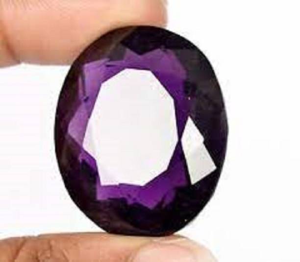 Sidharth Gems 11.25 Ratti 10.75 Crt Natural Amethyst Lo