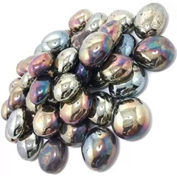 Power Stone Decorative Round Glass Pebbles Stone For Ho...