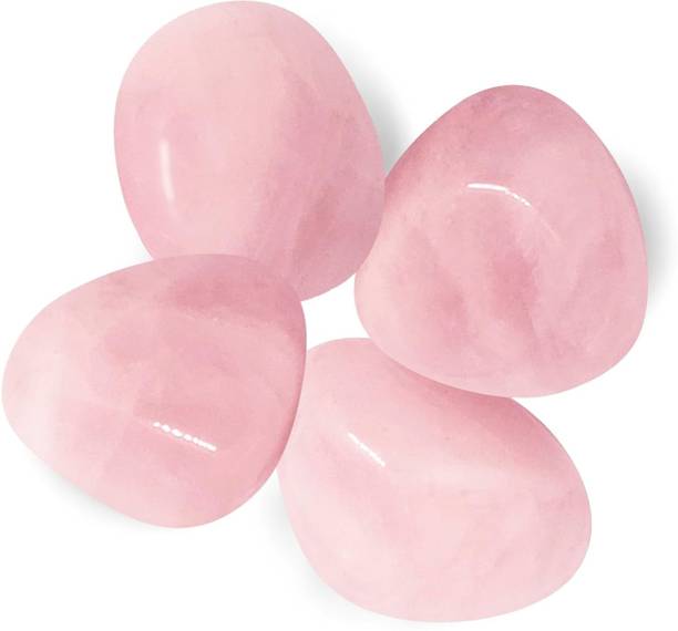 VIBESLE Original Rose Quartz Stone Tumble-Natural Pink ...