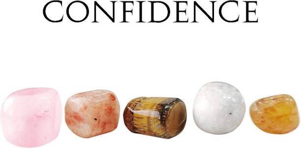 VIBESLE Confidence Crystal Healing Tumble Stone Set Dec