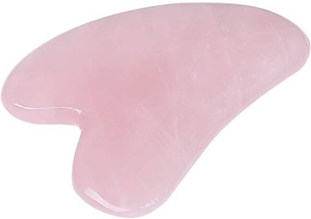 VIBESLE Rose Quartz 1 Scraping Facial Massage Tools, Na