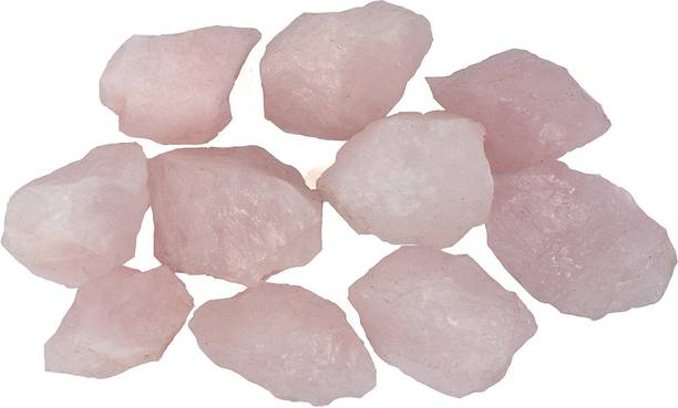 REIKI CRYSTAL PRODUCTS Natural Rose Quartz Rough stone,...