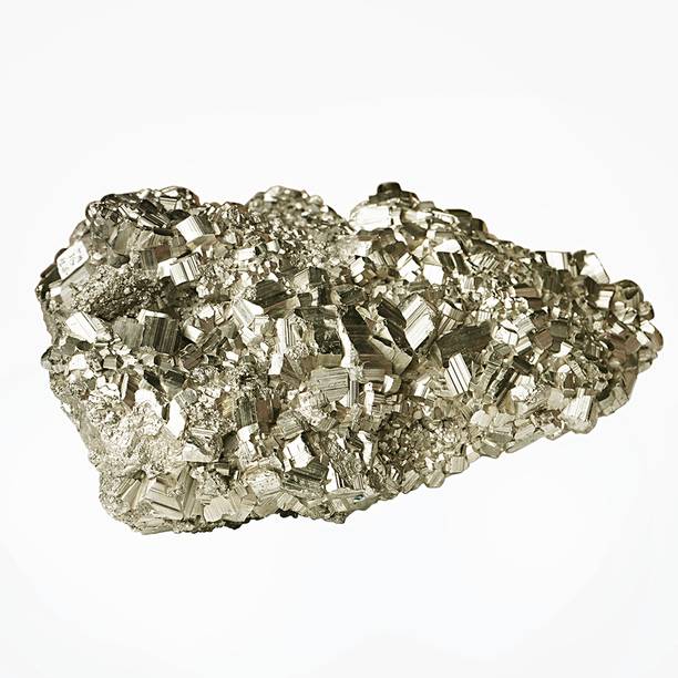 9dzine Iron Pyrite Cluster Stone AAA+ Pyrite Gold Rock ...