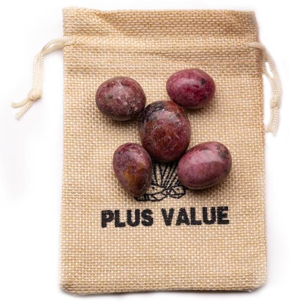 Plus Value Rhodochrosite Tumbled Pebbles Stone 100gram