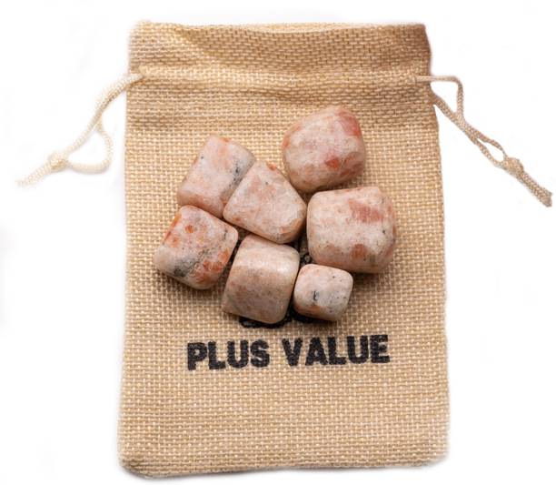 Plus Value Sunstone Tumbles Stones 100grams Polished in