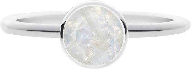 Stone Moonstone Silver Plated stone for ring