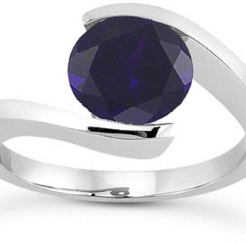 Amethyst stone for ring With Natural Stone Stone Amethyst Silver