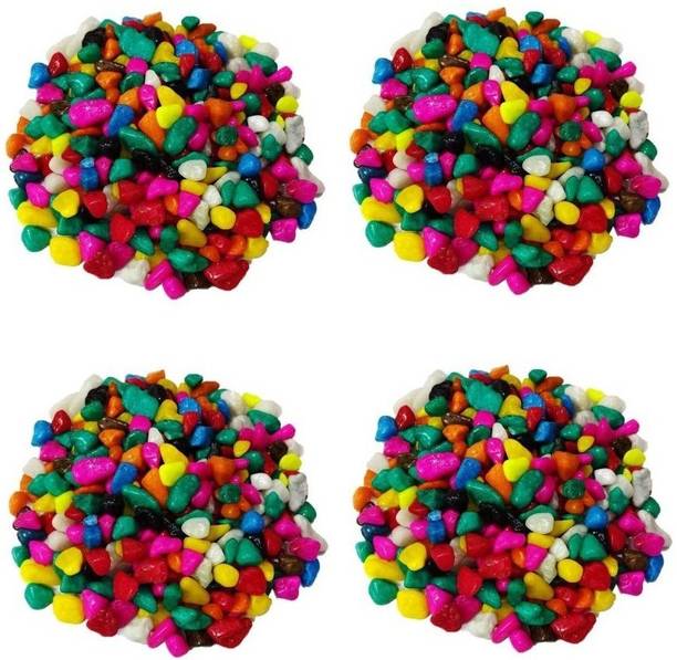 Green Plant indoor Multi2553 Polished Asymmetrical Marb...