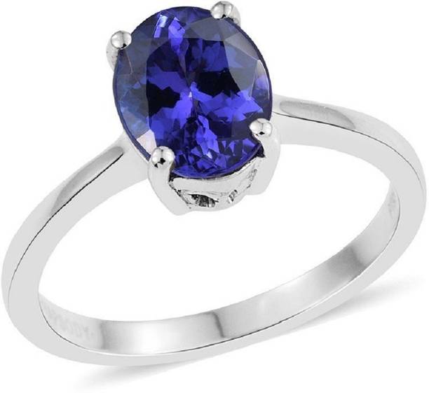 Natural Blue Sapphire stone for stone for ring Stone Sapphire Silver Plated