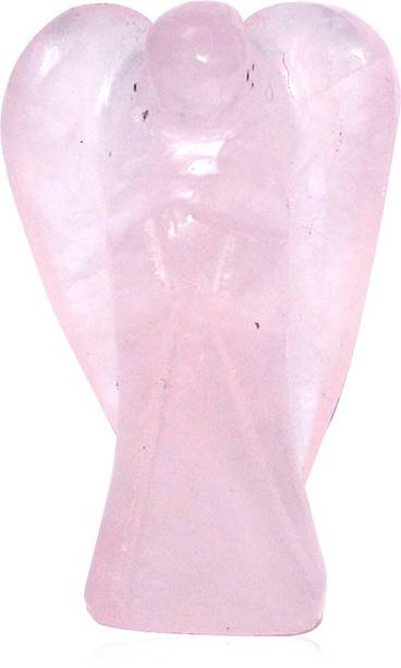 REIKI CRYSTAL PRODUCTS Natural Rose Quartz Crystal Ange