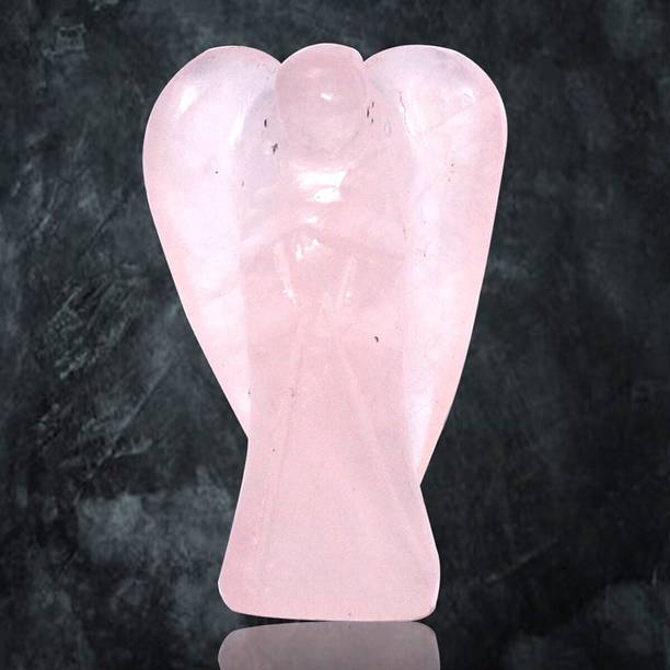 CRYSTU Rose Quartz Crystal Angel Size 5 cm (2 inch)_L53