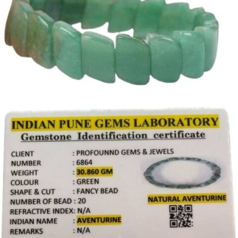 Profounnd Gems Citrine + Golden Crystal stones for bracelet