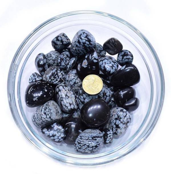 Healings4u Pebbles 156 Polished Asymmetrical Crystal Pe...