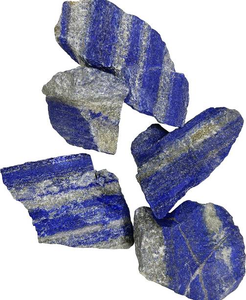 Shubhanjali Natural Lapis Rough Raw Stone 200 Grams Reg...