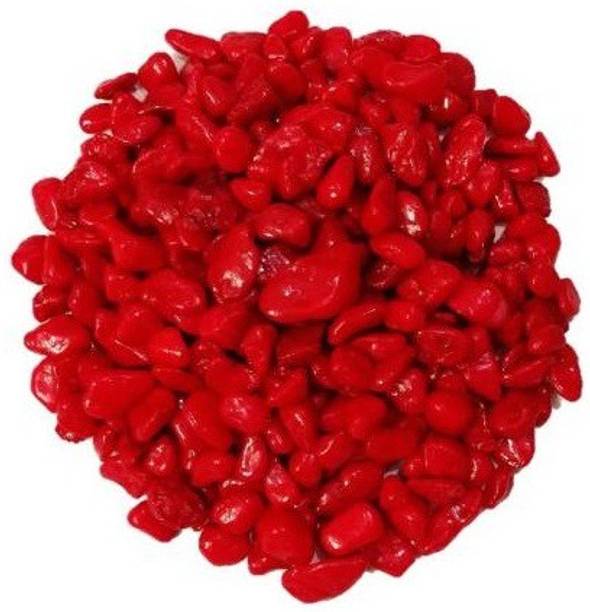 Green Plant indoor Stone365868 Painted Oval Marble Ston