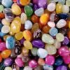 Colour Stone Decorative Glossy Shiny Polished Onyx Ston...