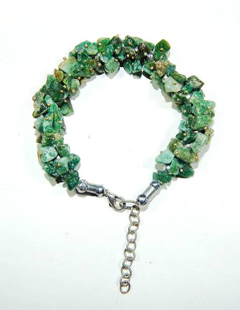 hoseki Natural Beautiful Green Aventurine stones for bracelet AAA+...