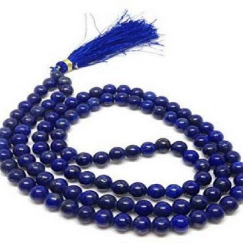 Blue mala Chain Sapphire Stone stone for necklace