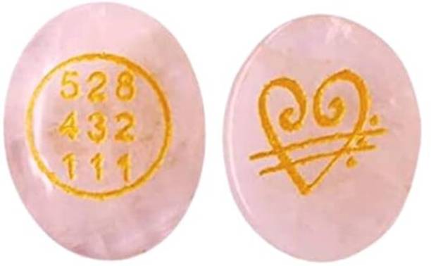 DVISHA Zibu Symbol Coin Oval Shape for Reiki Healing Cr