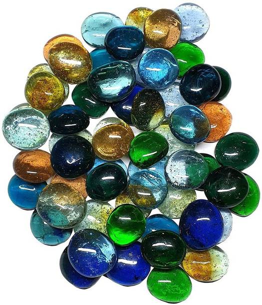 Green Plant indoor multipebbles1001 Polished Round Marb