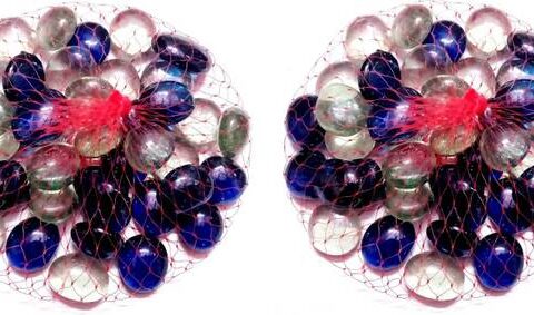 Green Plant indoor Pebbles1564 Polished Round Marble Pe