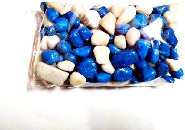 Green Plant indoor whitebluemix475Gram03 Polished Round...