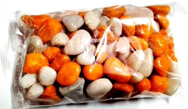 Green Plant indoor Whiteorangemix475Gram07 Polished Rou