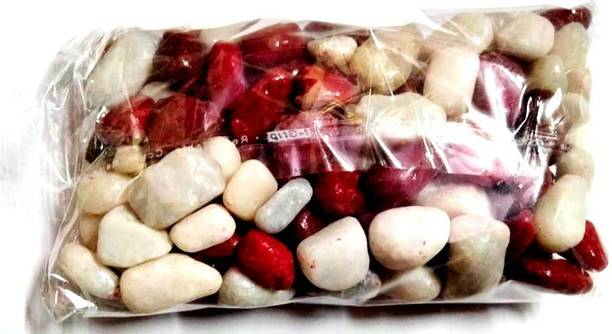 Green Plant indoor Whiteredmix475Gram07 Polished Round