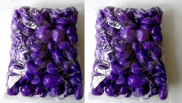 Green Plant indoor Multi0538 Polished Round Marble Ston