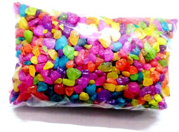 Green Plant indoor Multi01127 Polished Round Marble Sto