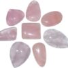 Healings4u Cabochon - Rose Quartz Cabochon Polished Asy...
