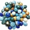 Colour Stone Decorative Glossy Shiny Round Shape Specia...