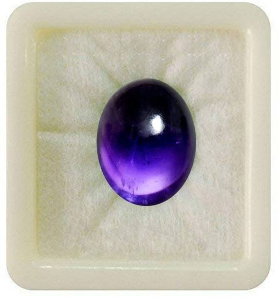 Natural Amethyst 9.25 Ratti 8.36 Carat Cabochon Oval Ja