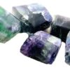 JMRM Multi Fluorite Natural Healing Crystal Tumble Ston...
